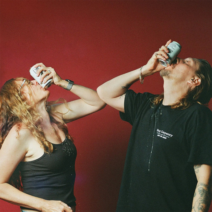 Erik Ellington & Amy Ellington America's Non alcoholic beer